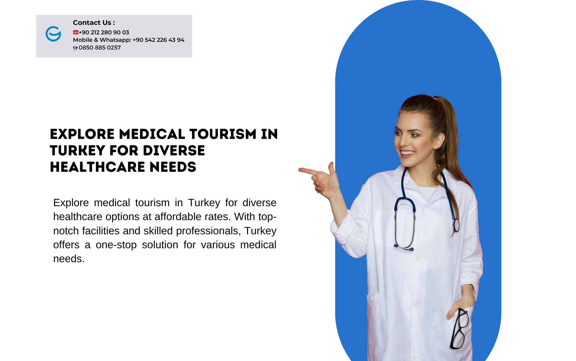 Turismo médico Turquía para diversas necesidades sanitarias